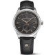 Maurice Lacroix 1975 Legacy ∅39 mm - 5 ATM, Esfera negra, correa de piel negra