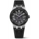 Maurice Lacroix Aikon-IC Frozen Carbon ∅43 mm - 10 ATM, Esfera negra y violeta, caucho.