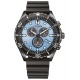 Citizen Chrono Sporty-Aqua ∅43 mm - 10 ATM, Esfera azul, correa de goma