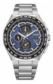 Citizen H800 Super Titanium ∅43,5 mm - 10 ATM, Esfera azul, brazalete de super titanium TIC
