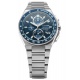 Citizen H804 Super Titanium ∅40,5 mm - 10 ATM, Esfera azul, brazalete de super titanium TIC