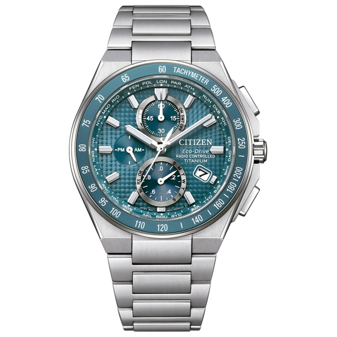 Citizen H804 Super Titanium - 10 ATM, brazalete de super titanium TIC