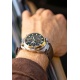 Citizen Tsuno Chrono Eco Drive 50 aniversario Limited Edition ∅44,5 mm - 20 ATM, Esfera verde, correa de piel