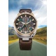 Citizen Tsuno Chrono Eco Drive 50 aniversario Limited Edition ∅44,5 mm - 20 ATM, Esfera verde, correa de piel