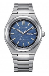 Citizen Super Titanium AW0130 - 10 ATM, brazalete de super titanium
