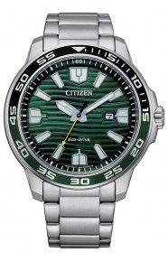 Citizen Marine Sport - 10 ATM, brazalete de acero