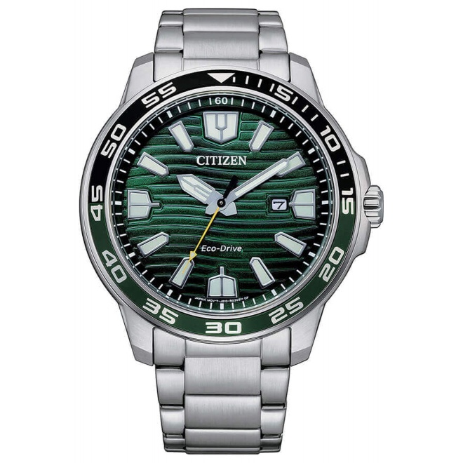 Citizen Marine Sport - 10 ATM, brazalete de acero