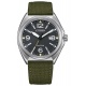 Citizen Military - 10 ATM, correa de nylon khaki estilo militar