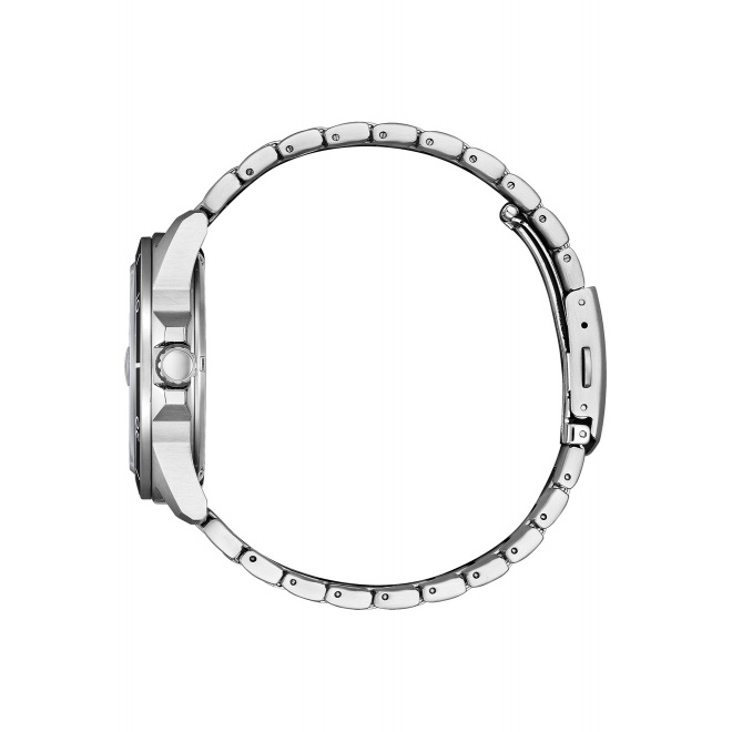 Citizen Marine 1810 ∅41,5 mm - 10 ATM, Esfera negra, brazalete de acero