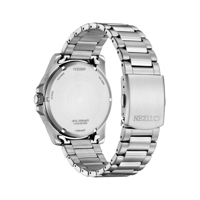 Citizen Marine 1810 ∅41,5 mm - 10 ATM, Esfera amarilla, brazalete de acero