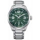Citizen Pilot Traveler - 10 ATM, brazalete de acero