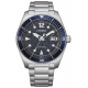Citizen Marine 188 ∅43 mm - 10 ATM, Esfera azul, brazalete de acero