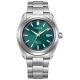 Citizen Super Titanium AW1900 ∅40 mm - 5 ATM, Esfera verde, brazalete de super titanium