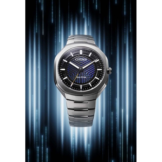 Citizen Photon Limited Edition ∅39,6 mm - 5 ATM, Esfera negra y azul, brazalete de super titanium duratect