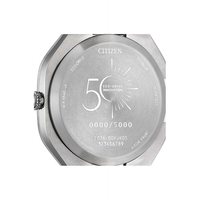 Citizen Photon Limited Edition ∅39,6 mm - 5 ATM, Esfera negra y azul, brazalete de super titanium duratect