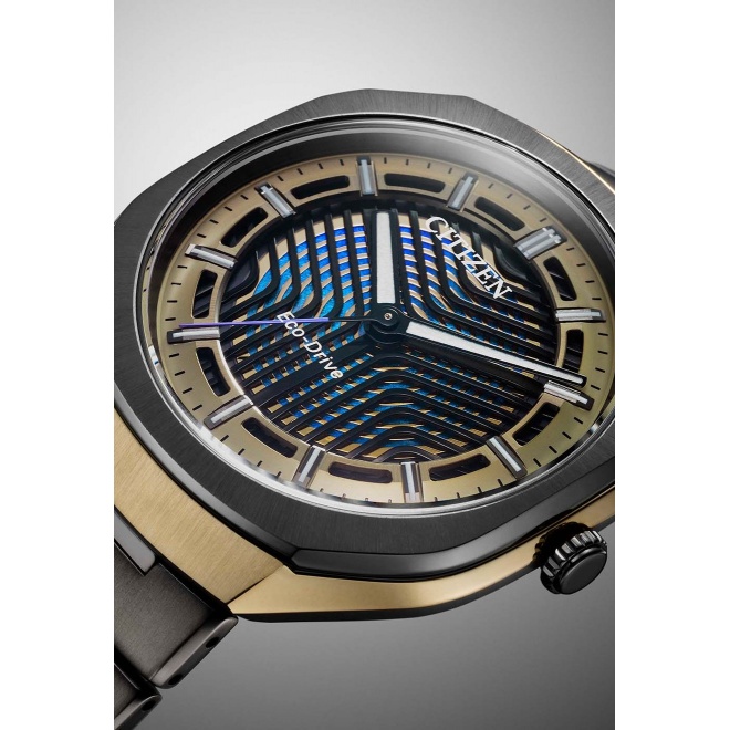 Citizen Photon Limited Edition ∅39,6 mm - 5 ATM, Esfera dorada y negra, brazalete de super titanium duratect