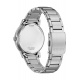 Citizen Eco Drive Pair ∅40 mm - 3 ATM, Esfera blanca, brazalete de acero