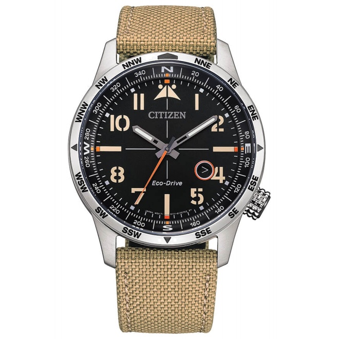 Citizen Caballero 3 agujas - 10 ATM, correa de nylon