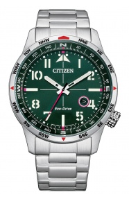 Citizen Caballero 3 agujas - 10 ATM, brazalete de acero