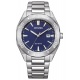 Citizen Active Sport ∅41 mm - 10 ATM, Esfera azul, brazalete de acero