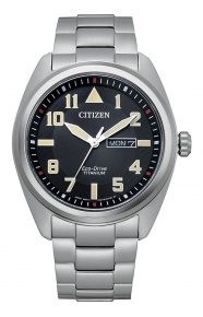 Citizen Hombre SuperTitanio 8561 - 10 ATM, brazalete de super titanium