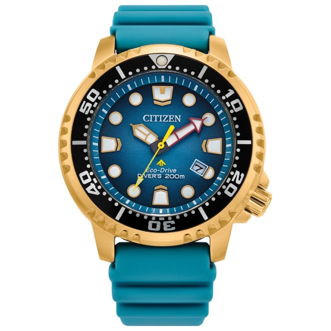 Citizen Diver’s Eco Drive - 20 ATM, correa de caucho