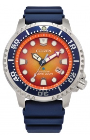 Citizen Diver’s Eco Drive - 20 ATM, correa de caucho