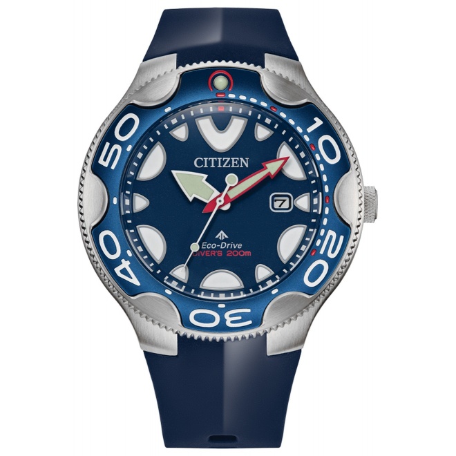 Citizen Diver’s Eco Drive - 20 ATM, correa de caucho