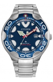 Citizen Diver’s Eco Drive - 20 ATM, brazalete de acero