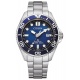 Citizen Diver’s Eco Drive BN026 ∅40,55 mm - 20 ATM, Esfera azul, brazalete de acero