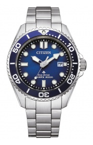 Citizen Diver’s Eco Drive BN026 ∅40,55 mm - 20 ATM, Esfera azul, brazalete de acero