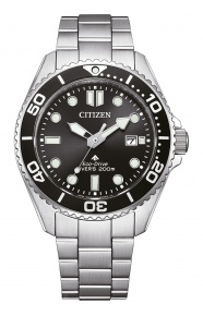 Citizen Diver’s Eco Drive BN026 ∅40,55 mm - 20 ATM, Esfera negra, brazalete de acero