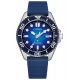 Citizen Diver’s Eco Drive ∅40,55 mm - 20 ATM, Esfera azul, correa de poliuretano