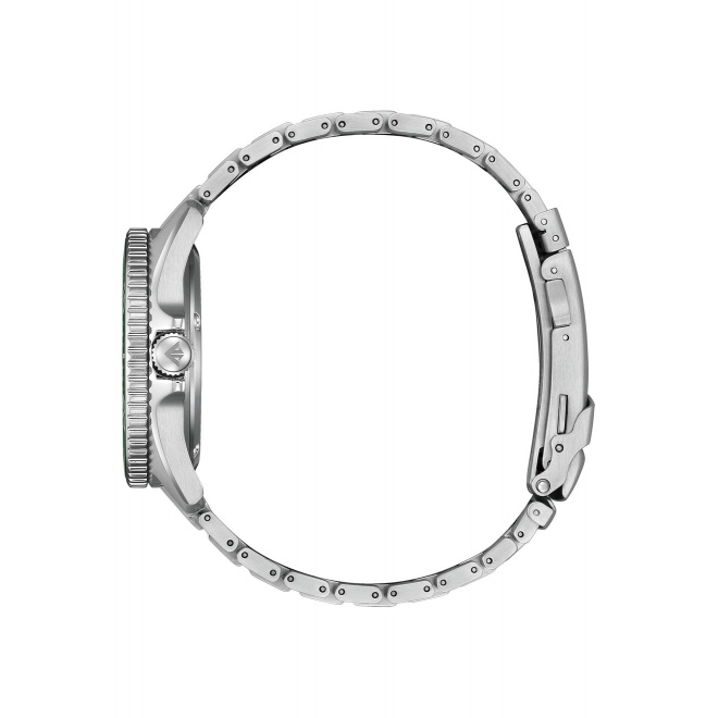 Citizen Diver’s Eco Drive BN026 ∅40,55 mm - 20 ATM, Esfera verde, brazalete de acero