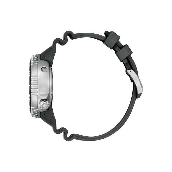 Citizen Diver’s Eco Drive ∅46 mm - 30 ATM, Esfera negra, correa de poliuretano biomass benebiol