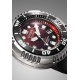 Citizen Diver’s Eco Drive ∅46 mm - 30 ATM, Esfera roja, correa de poliuretano biomass benebiol