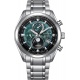 Citizen Tsuki-yomi Moon Phase - 10 ATM, brazalete de super titanium duratect sólido