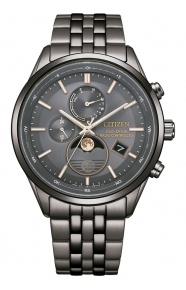 Citizen Tsuki-yomi Moon Phase - 10 ATM, brazalete de acero sólido