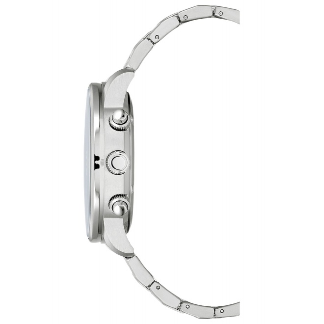 Citizen Aviator Crono ∅44 mm - 10 ATM, Esfera azul, brazalete de acero