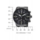 Citizen Aviator Crono ∅44 mm - 10 ATM, Esfera negra, brazalete de acero IP black