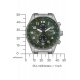 Citizen Urban Crono ∅43 mm - 10 ATM, Esfera verde, brazalete de acero