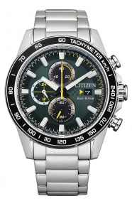 Citizen Urban Crono - 10 ATM, brazalete de acero