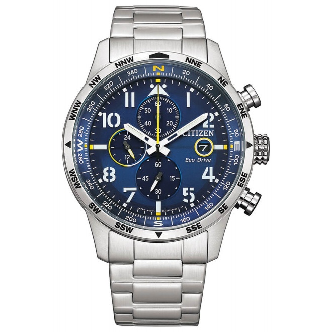 Citizen Urban Crono - 10 ATM, brazalete de acero