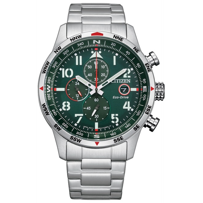 Citizen Urban Crono - 10 ATM, brazalete de acero