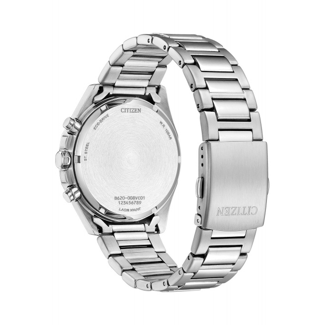 Citizen Chrono Elegant ∅41 mm - 10 ATM, Esfera azul, brazalete de acero