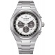 Citizen Chrono Super Titanium 4610 ∅42,5 mm - 10 ATM, Esfera plateada, brazalete de super titanium