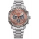 Citizen Navihawk ∅40 mm - 20 ATM, Esfera marrón, brazalete de acero