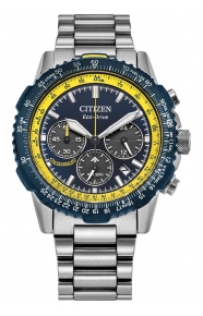 Citizen Navihawk Blue Angels - 20 ATM, brazalete de acero