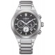 Citizen Chrono Super Titanium Zenshin Senkei ∅41 mm - 10 ATM, Esfera negra, brazalete de super titanium