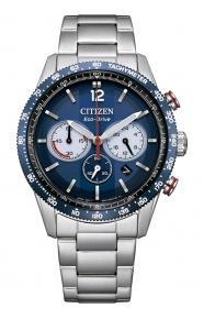 Citizen Chrono Racing - 10 ATM, brazalete de acero